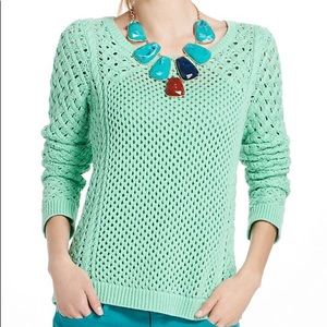 Anthropologie Moth Mint Sweater